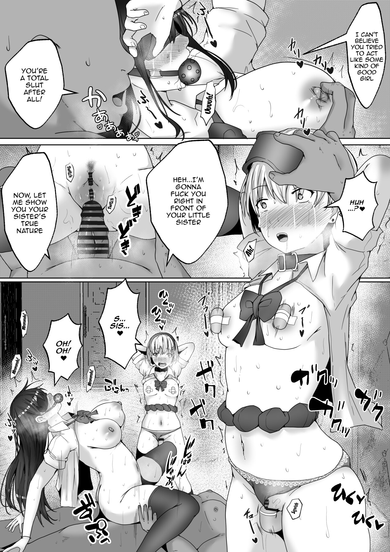 Hentai Manga Comic-Sugar Baby Sisters. Getting Along and Drowning in Pleasure Fucking Two Sisters at the Same Time-Read-29